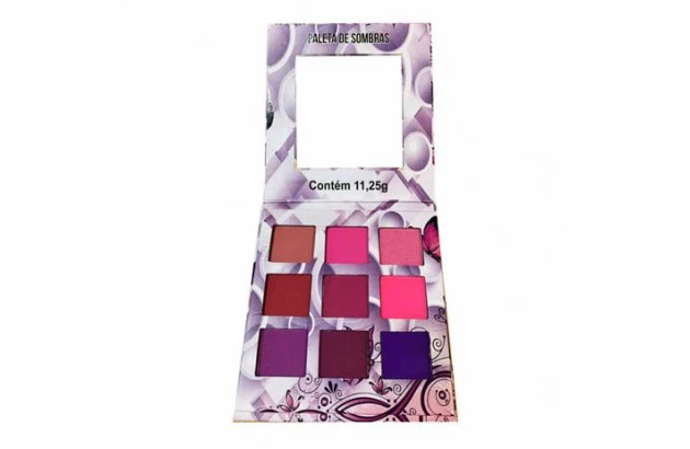 Paleta de Sombras Nuance Ludurana Roxa