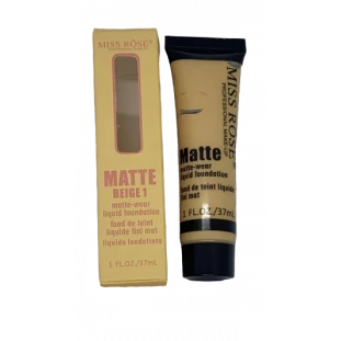 Base Líquida Matte Miss Rôse Cores
