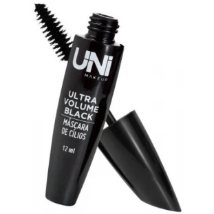 Máscara de Cílios Ultra Volume Black UNI Makeup