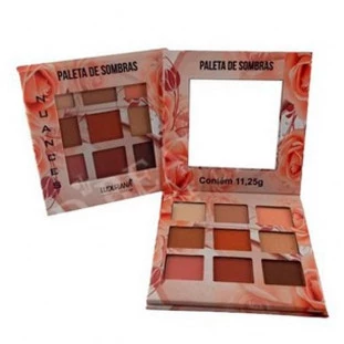 Paleta de Sombras Nuances Nude Ludurana