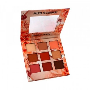 Paleta de Sombras Nuances Nude Ludurana