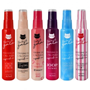 Perfume de Calcinha Geral Banho de Gata