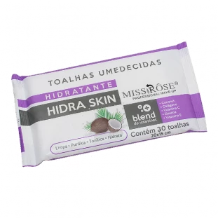 Toalhas Umedecidas Hidratante Hidra Skin