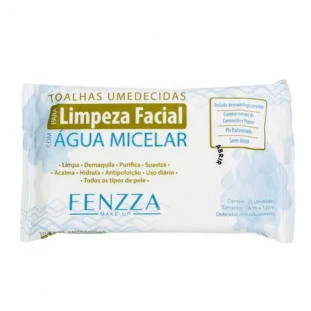 Toalhas Umedecidas Para Limpeza Facial Com Água Micelar